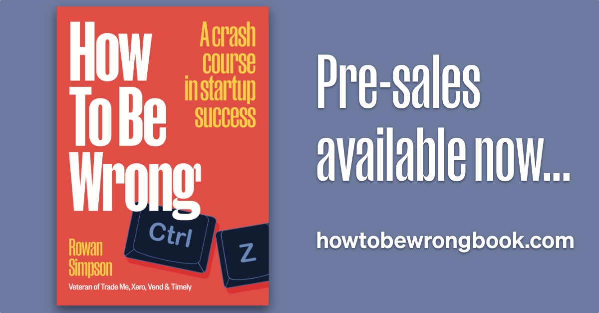 How To Be Wrong - Pre-sales from 19th January 2025.